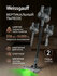Вертикальный пылесос Weissgauff V21 BLDC 280 Turbo Grey, Инверторный двигатель, ...