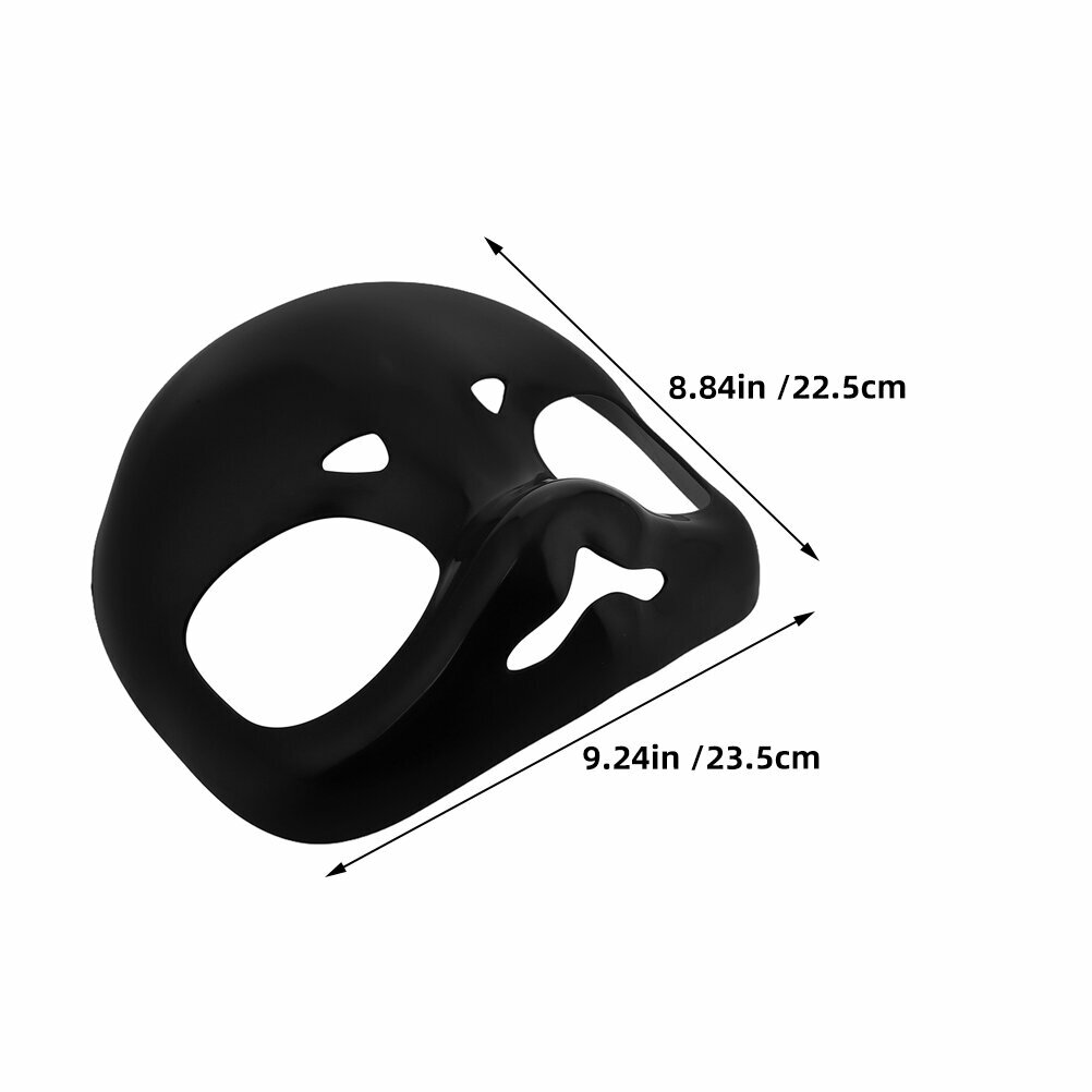 Пластиковая Основа Для Животной Маски, 2 Штуки, Чёрная, 23.50X22.50X10.00 См, Подходит Для Косплея И Хэллоуина