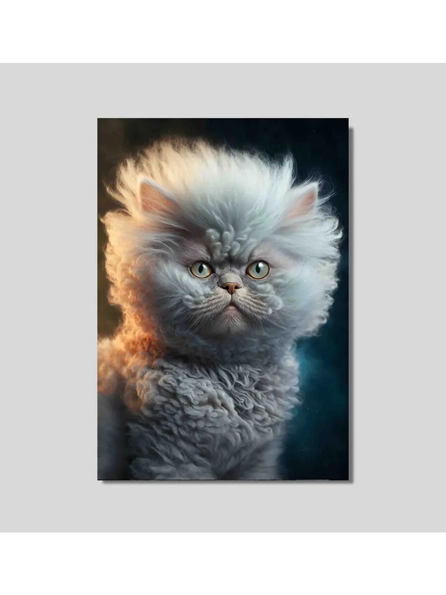Космонавт Селкирк Рекс кот 4, Плакат 30x42см