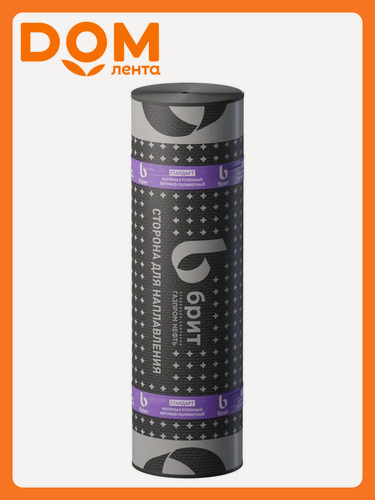 Изображение товара Рулонный материал Brit Стандарт ХКП, для кровли, 10 м², 40,11 кг