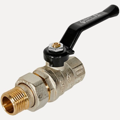 Изображение товара Кран шаровый BUGATTI OREGON 1/2" ВН американка ручка