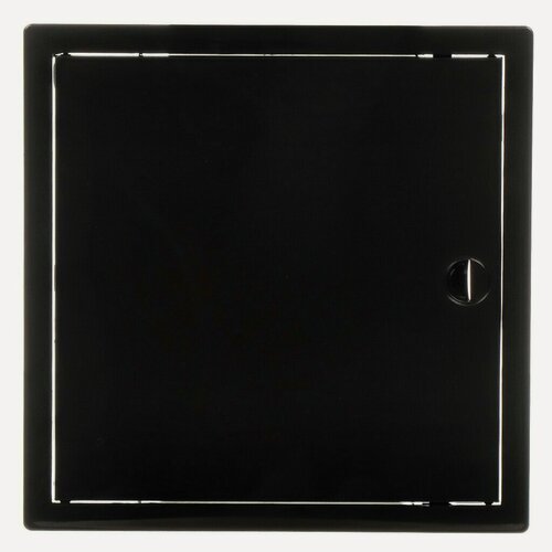 Изображение товара Ревизионный люк Viento 300х300 мм пластиковый черный для вентиляции и сантехники