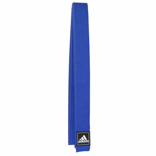 фото Пояс для кимоно adidas пояс, сертификат wkf, синий