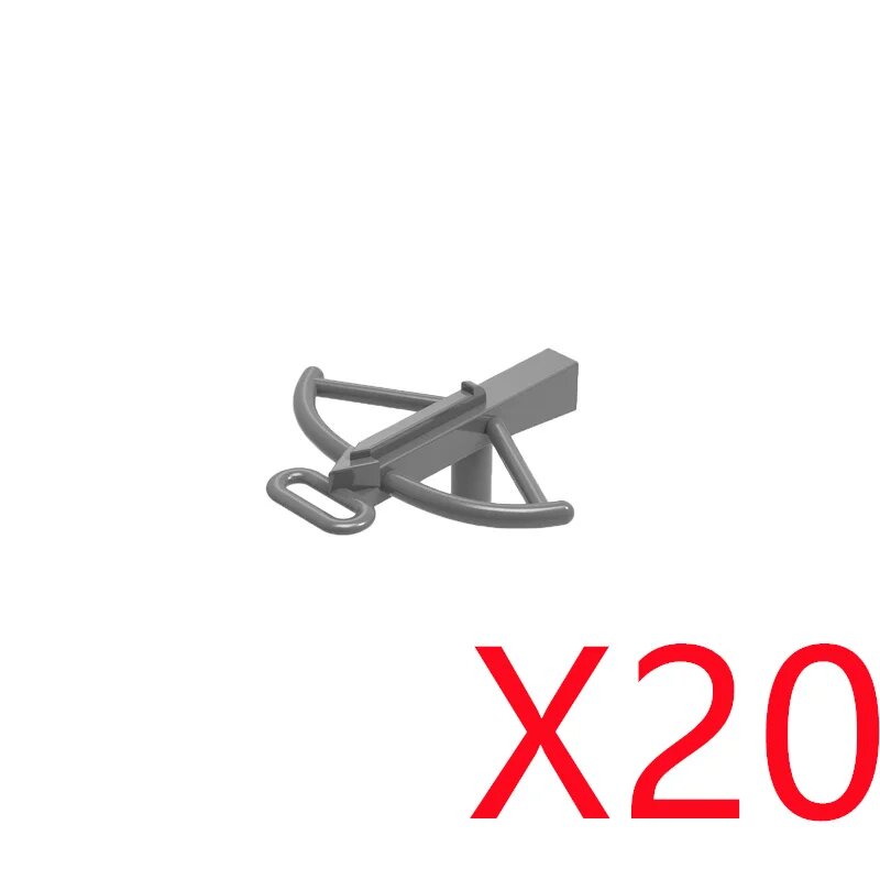 Серые средневековые блоки BRICKPANDA EA147-20PCS (20 шт.)