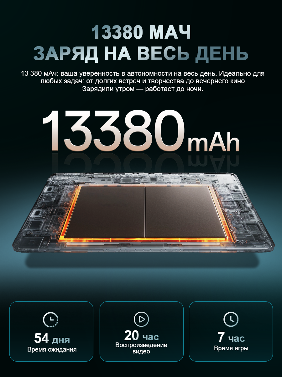 Планшет OnePlus Pad 4 коричневый, 12/512 ГБ, Snapdragon 8 Elite Gen 5, экран 13,2" 144 Гц, батарея 13380 мАч — фото 1