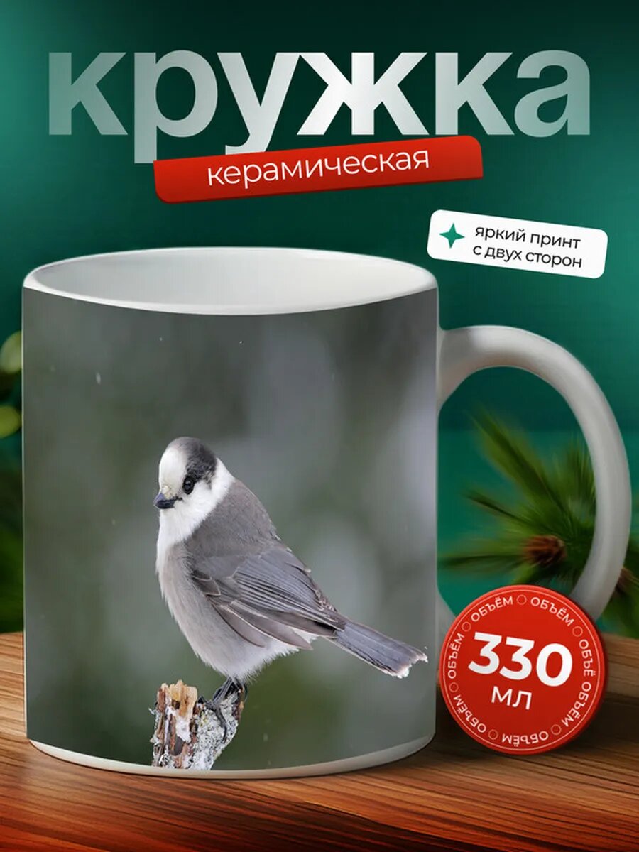 Кружка Сойка птица 15,