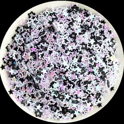 Блестки isequins 4 мм пустотелые сливовые 10 г