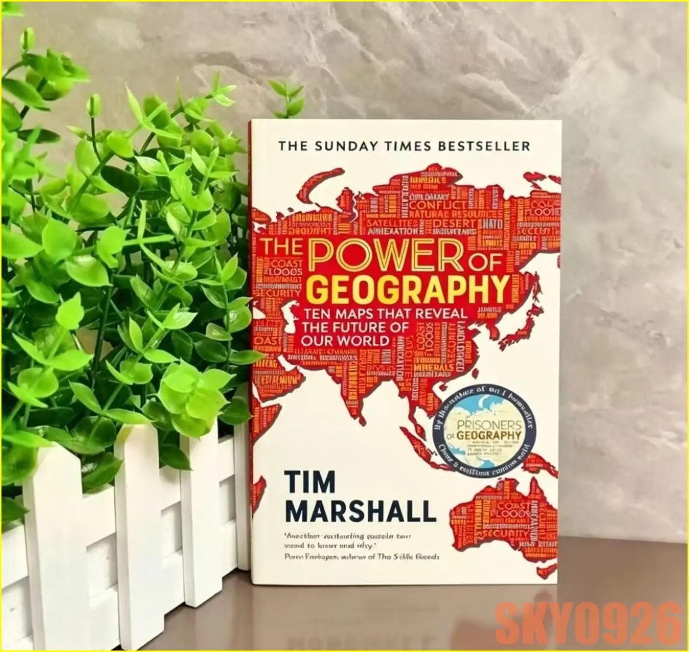 The Power of Geography by Tim Marshall Politics English Book