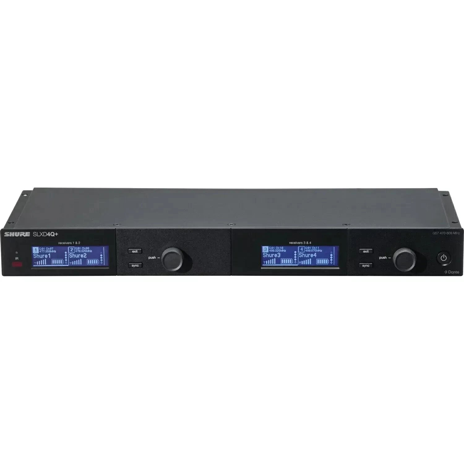Радиосистема Shure SLXD4QDAN+E G65