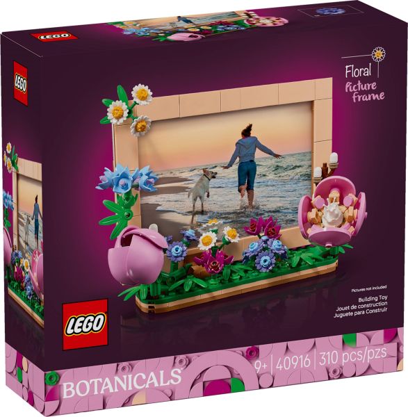 Lego 40916 Icons Цветочная фоторамка