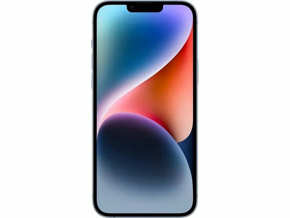 Смартфон iPhone 14 128Gb blue, Dual: nano SIM + eSIM, голубой, без