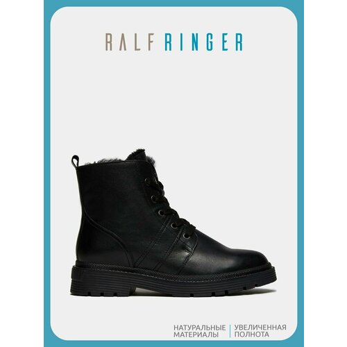 фото Ботинки ralf ringer, размер 36, черный 2