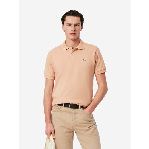фото Поло lacoste, размер 6, розовый, розовый