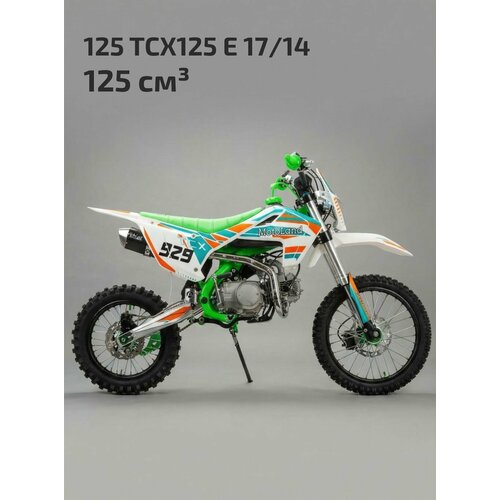 фото Питбайк 125 tcx125 e 17/14 зеленый motoland