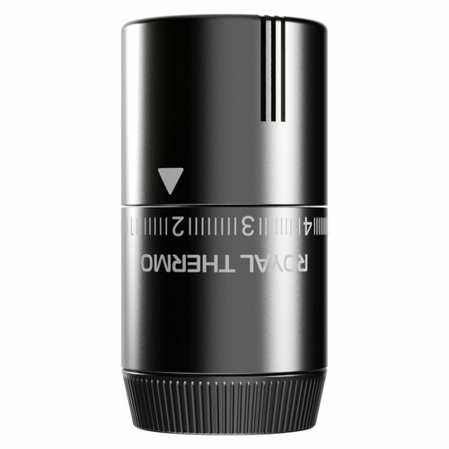 фото Термоголовка жидкостная royal thermo design м30х1,5 (графит)