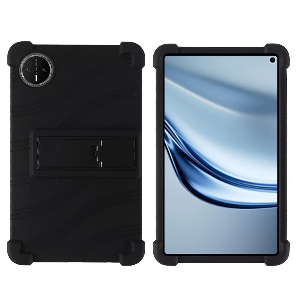 Чехол для планшета Huawei MatePad Mini 8.8 дюйма с подставкой и закаленным стеклом — Черный