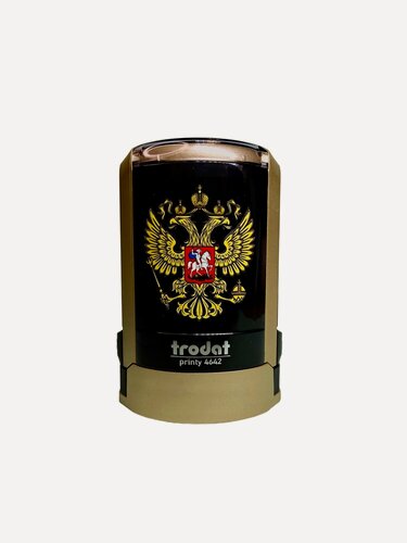 Изображение товара Trodat 4642 c Гербом РФ автоматическая оснастка диаметр 42мм