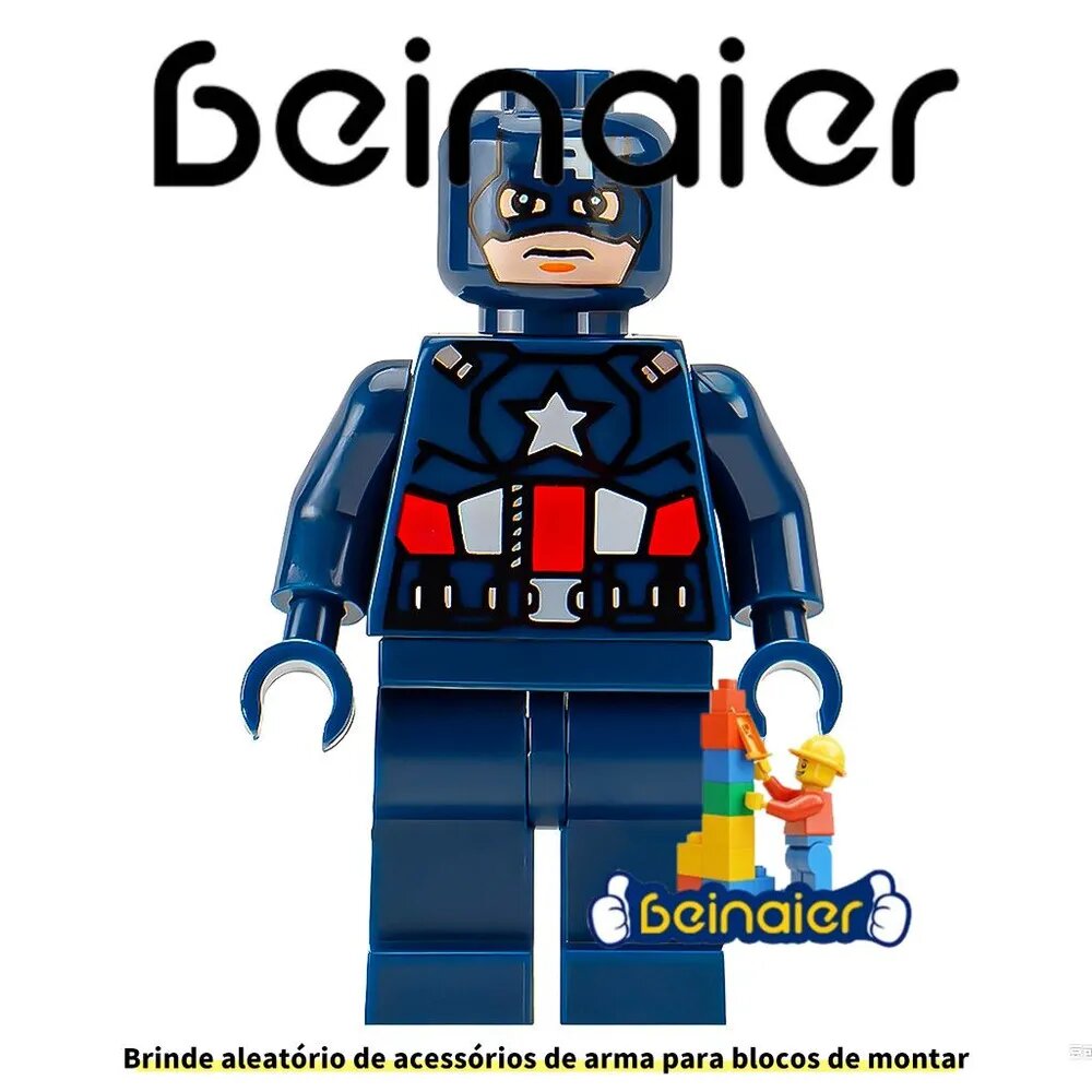 Конструктор Супергерои совместим с LEGO, 88 моделей, развивающая игрушка для детей оптом