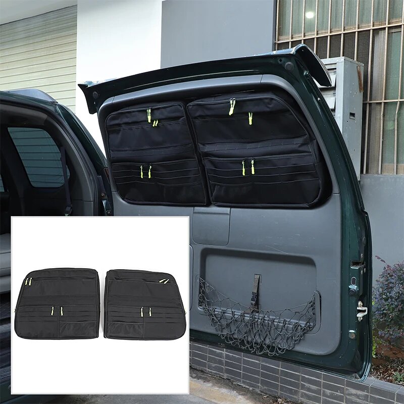 Для Toyota Land Cruiser Prado FJ120 2003-2009 багажник автомобиля, задняя дверь, окно, боковая сумка для хранения, ящик для инструментов, органайзер, аксессуары