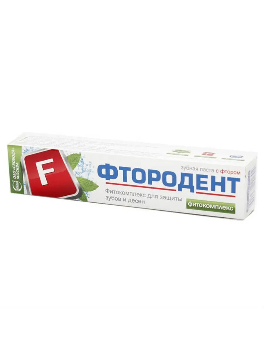 Фтородент Зубная паста Фитокомплекс 62 г 1 шт