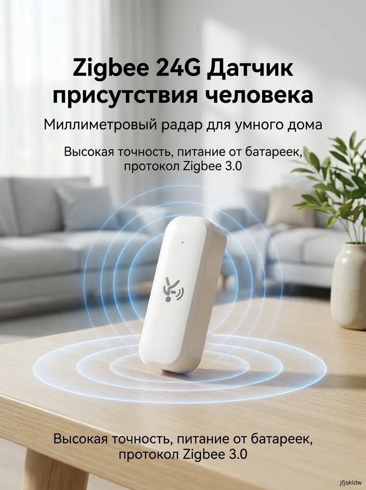 Датчик присутствия 24 ГГц ZigBee 3.0, новинка, совместим с Алисой