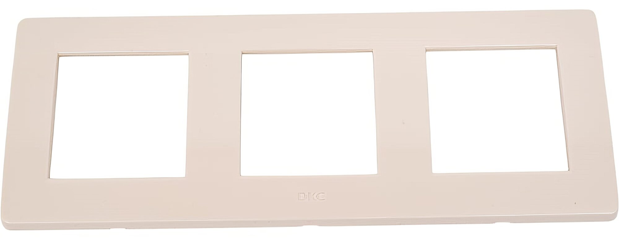 Рамка DKC на 2+2+2 модуля, слоновая кость, RAL9001 75013O 24871