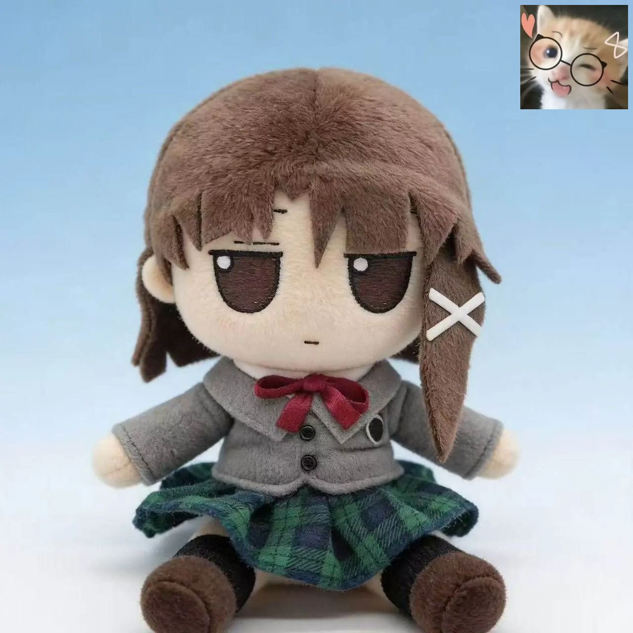 Плюшевые игрушки Эксперименты Лэйн Лэйн Ивакура / Serial Experiments Lain Lain Iwakura плюшевая игрушка 20 CM