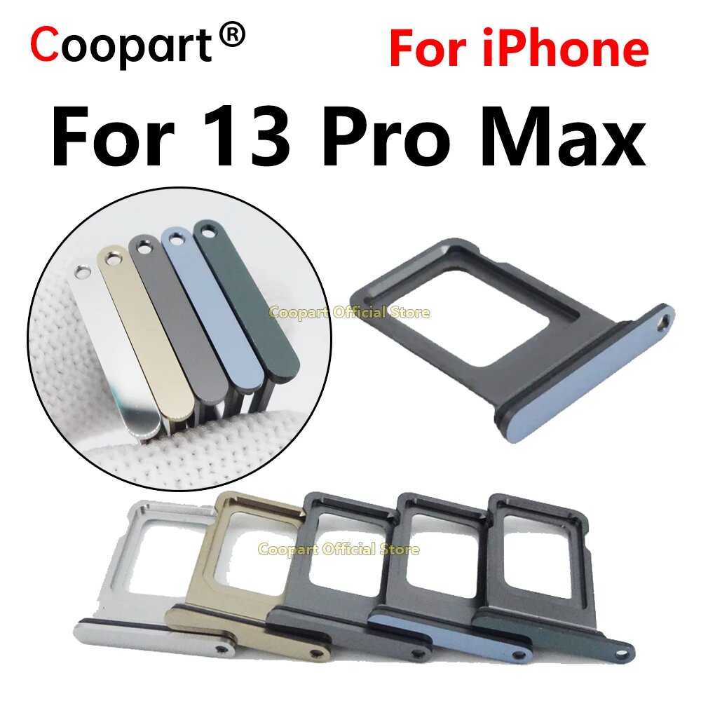 Слот SIM-карты для iPhone 13 Pro Max, Dual Gold