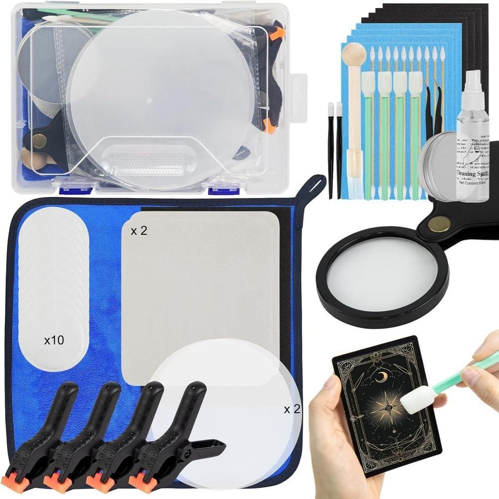 Набор для чистки, полировки и ремонта карт Card Care Cleaning Kit 17-в-1