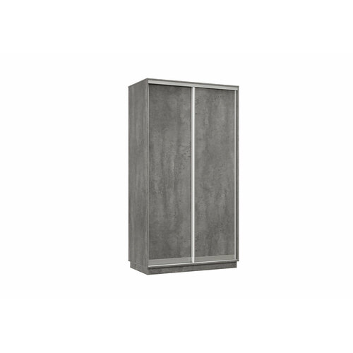 Шкаф-купе Би-Мебель Капелла бетон 120х45х220 см