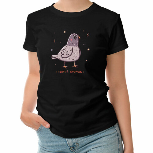 фото Футболка roly, размер s, черный