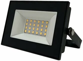 Foton Прожектор светодиодный FL-LED Light-PAD 30W Black 2700К 2550Лм 30Вт AC220-240В 122x95x26мм 180г 607867