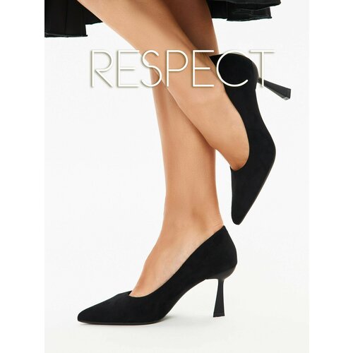 фото Туфли лодочки respect, размер 37, черный