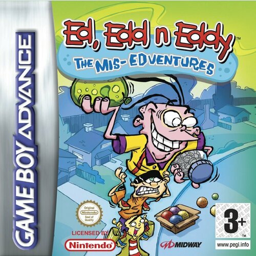 GBA Ed, Edd n Eddy - Jawbreakers! Русская версия 64-363