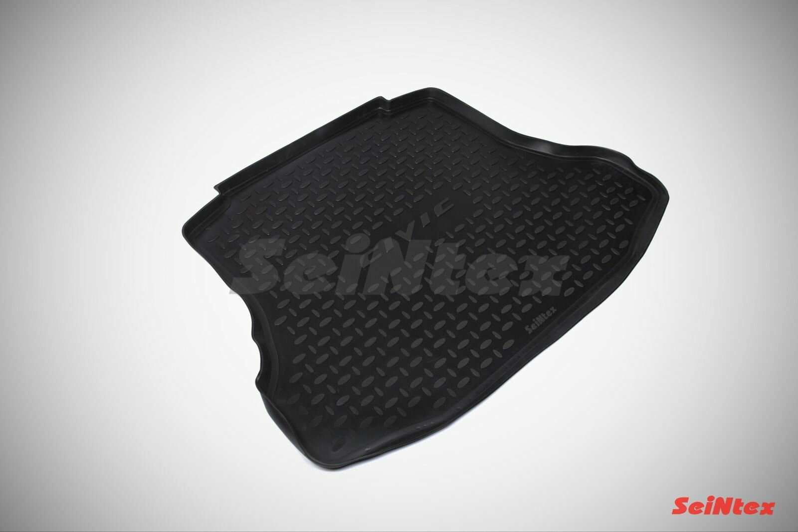 Коврик в багажник Honda Civic 8 4d / Хонда Цивик 4д 2006-2012 полиуретановый Seintex 878