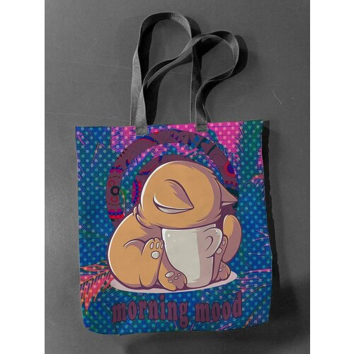 фото Сумка шоппер , белый филя