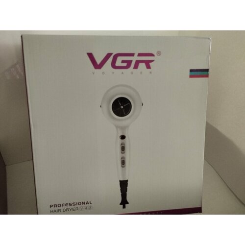 Фен профессиональный VGR V -413 фен для волос профессиональный с 2 мя насадками vgr v 413