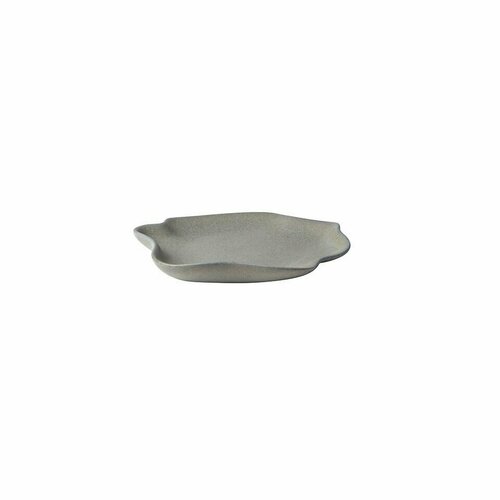 Тарелка ROOMERS TABLEWARE Shell, 14.2 см, каменная керамика, цвет серый (L9225-648U) серый металлик