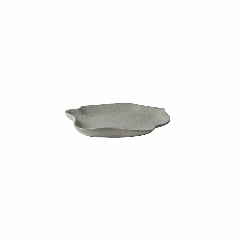 фото Тарелка ROOMERS TABLEWARE Shell, 14.2 см, каменная керамика, цвет серый (L9225-648U)