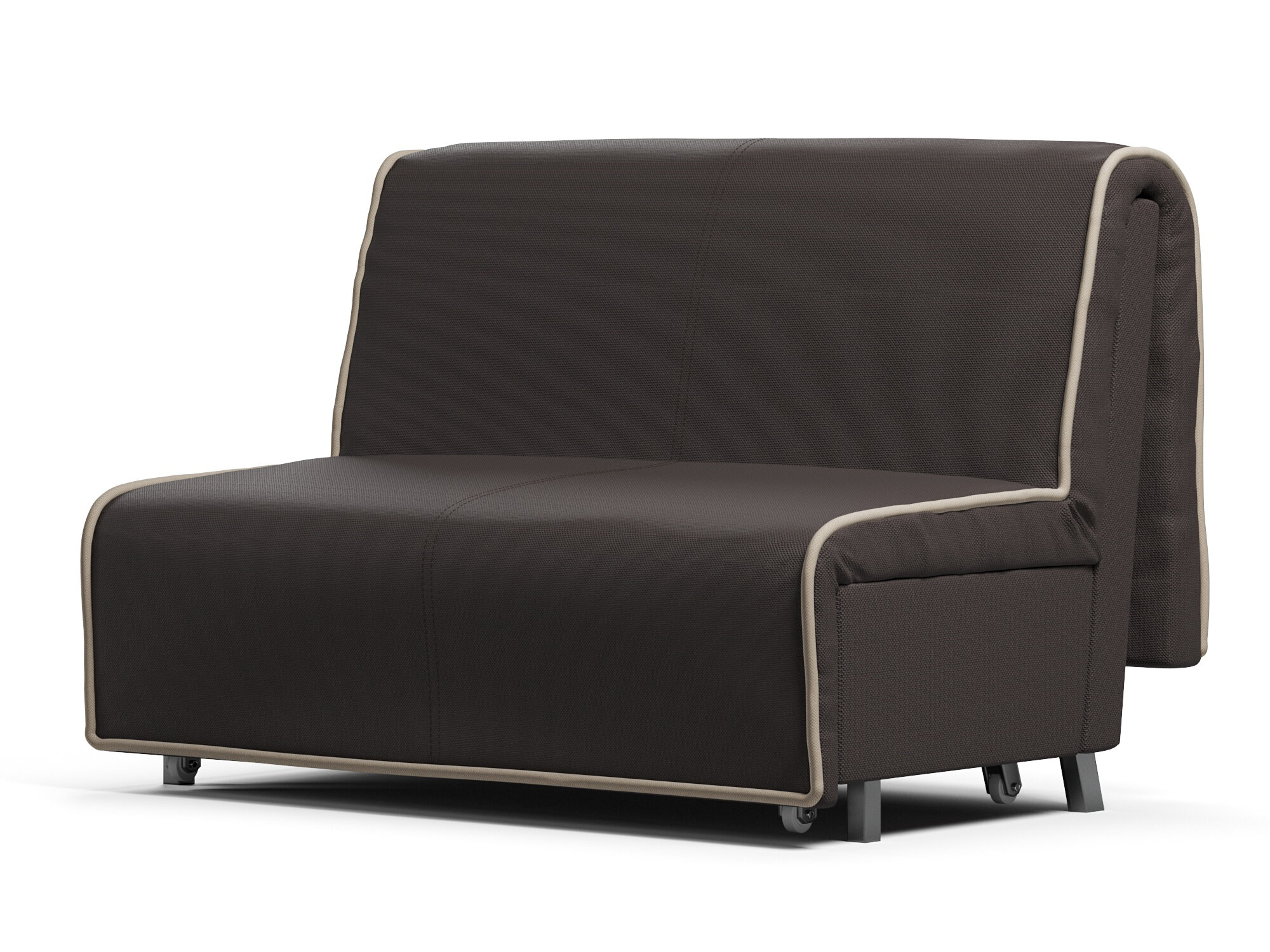 Диван-кровать DeCanto 140 Я (с ящиком) Mura 29-Amigo Beige (140х105х95, СМ 140х203)