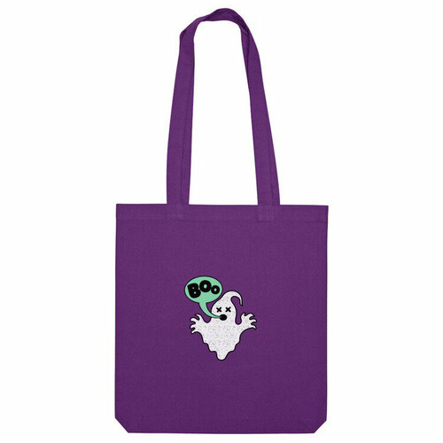 фото Сумка шоппер us basic, фиолетовый