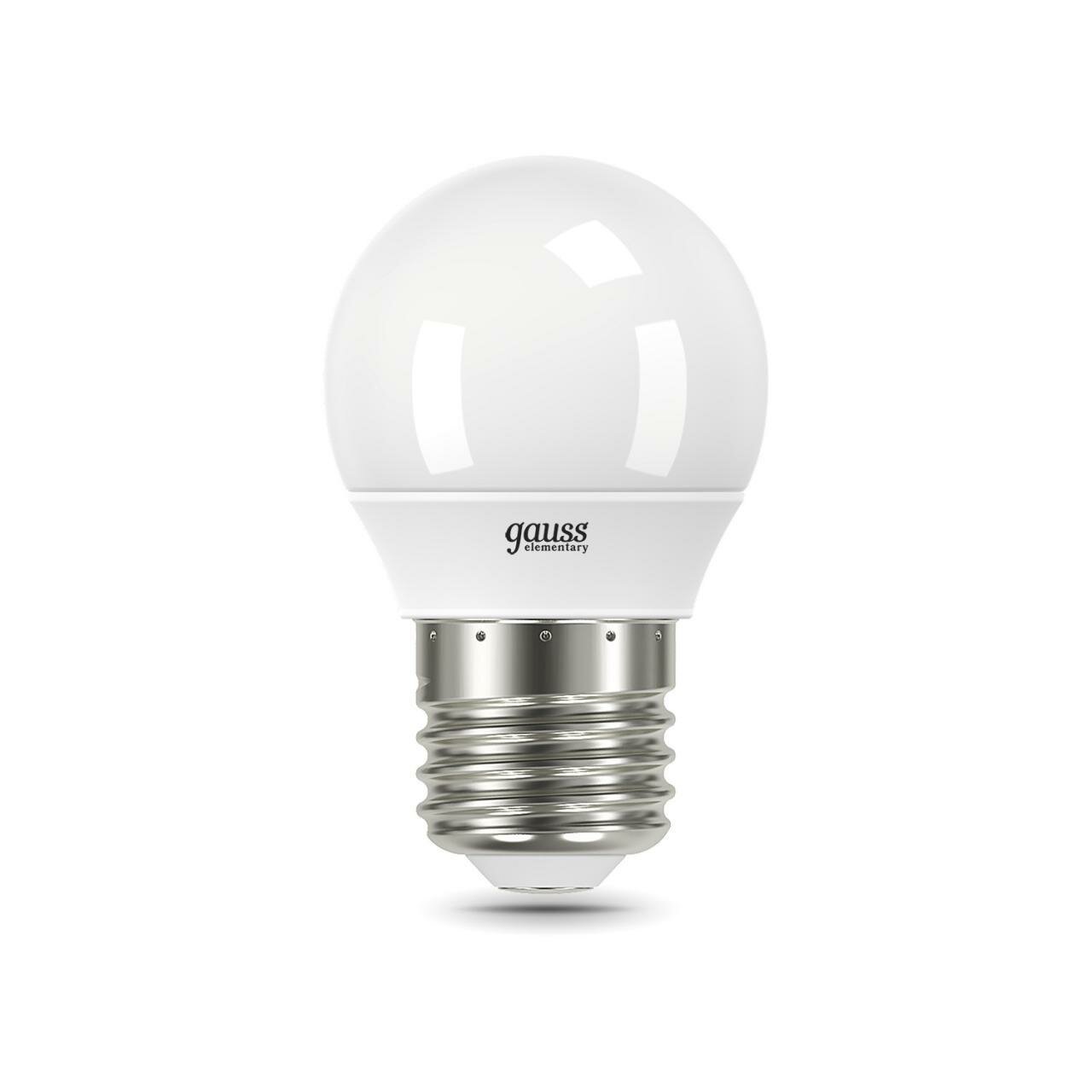 Лампа светодиодная gauss 53212, E27, G45, 12 Вт, 3000 К - фотография № 13