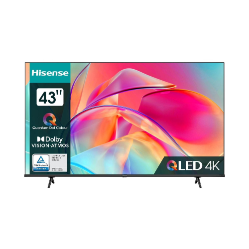 Телевизор Hisense 43E7KQ черный 4K UHD DVB-T DVB-T2 DVB-C DVB-S DVB-S2 SMART TV 3664300₽