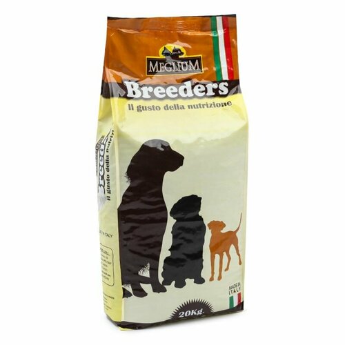 Корм сухой для собак Meglium SENSIBLE BREEDERS для взрослых собак с чувствительным пищеварением ягненок, рис, 20 кг