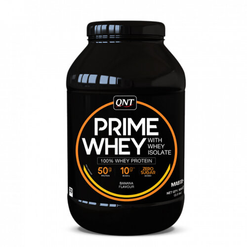 Протеин Qnt PRIME WHEY Прайм Вэй со вкусом банан 908 гр