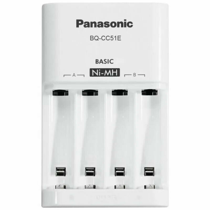 Зарядное устройство Panasonic Basic Charger New (BQ-CC51E) - фото №4