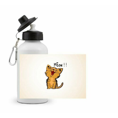 фото Спортивная бутылка котики №5 goodbrelok