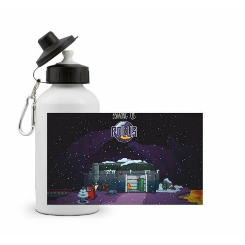 фото Спортивная бутылка among us, амонг ас №14 goodbrelok