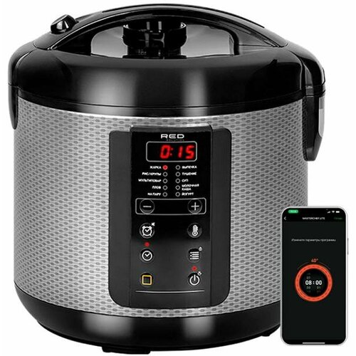 Мультиварка Red Solution SkyCooker RMC-M225S 5л 860Вт черный/серый мультиварка red solution skycooker rmc m225s