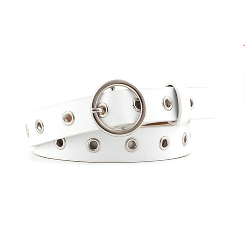 фото Ремень , размер 110, белый sayme